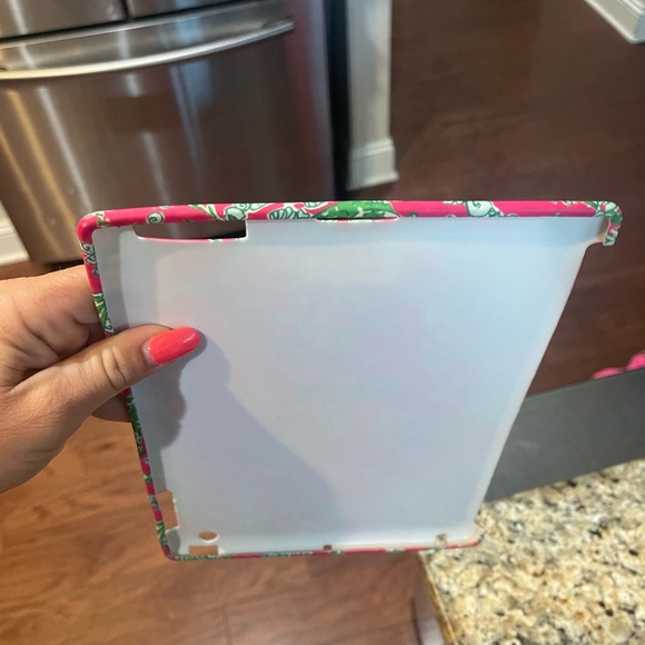 Lilly Pulitzer Alligator Green Pink iPad 2 Tablet Case Cover - Picture 5 of 7